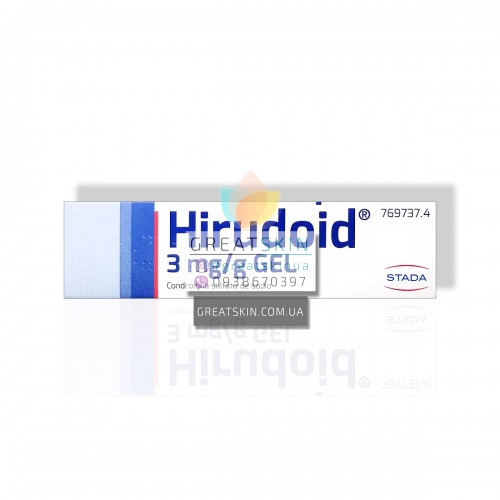 Hirudoid гель (3 мг/г хондроитина сульфата натрия) для регенерации хрящевой ткани в суставах | 40г